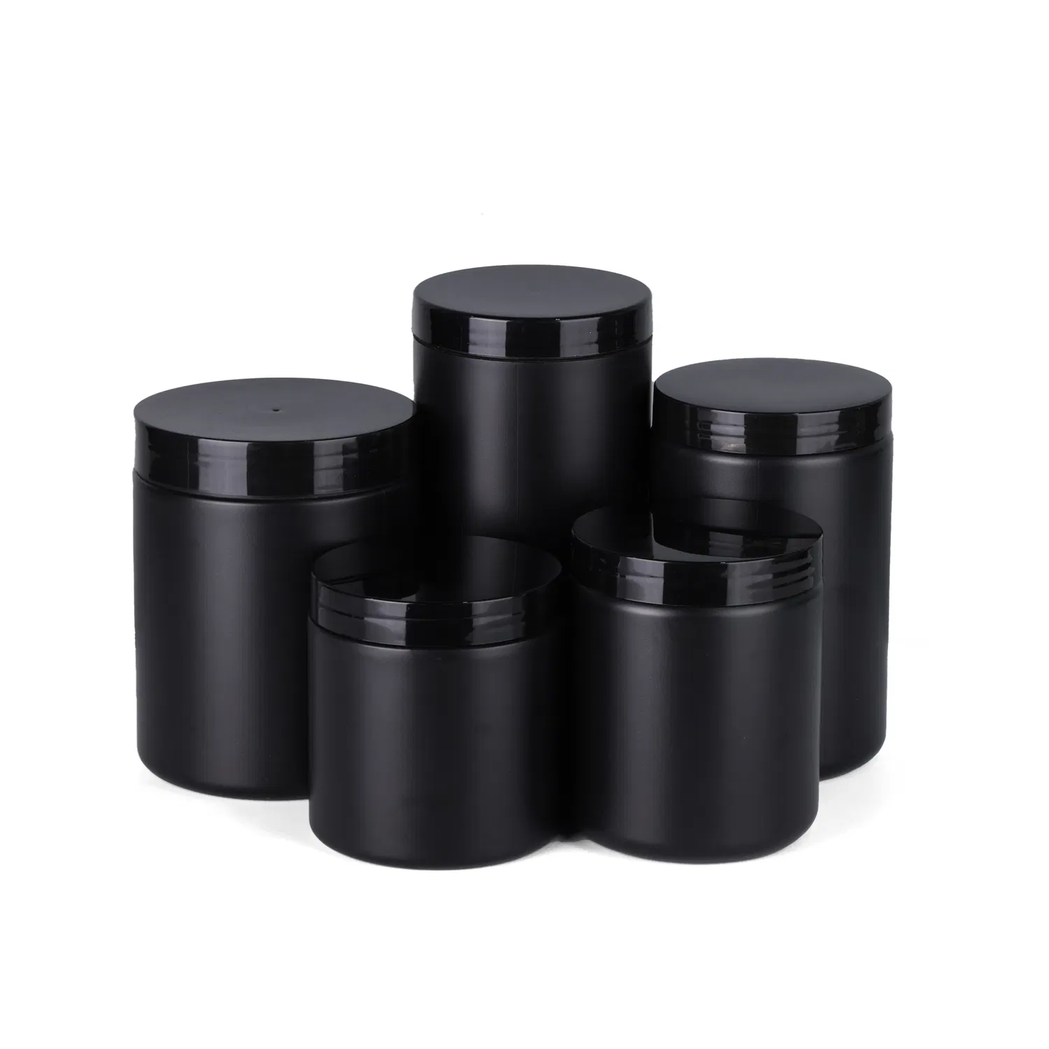 Empty HDPE Plastic Food Supplement Protein Powder Bottle Container Jar