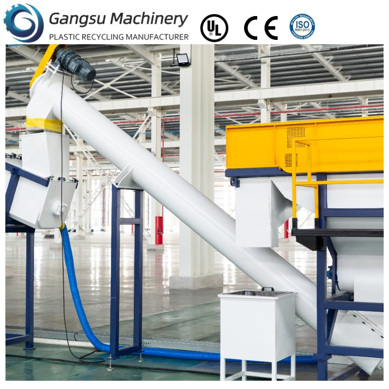 Gagngsu Small Mini Capacity Capacity Pet Bottle Flakes Washing Food Grade Waste Plastic Flakes Recycling Machine with High Quality