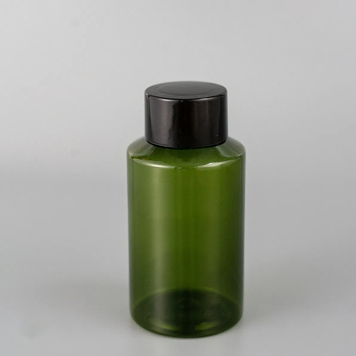 Food Grade Plastic Bottle Dark Green Color Thick Wall Toner Bottle 50ml Plastic Skin Care Bottle 150ml Screw Cap Medical Usage
