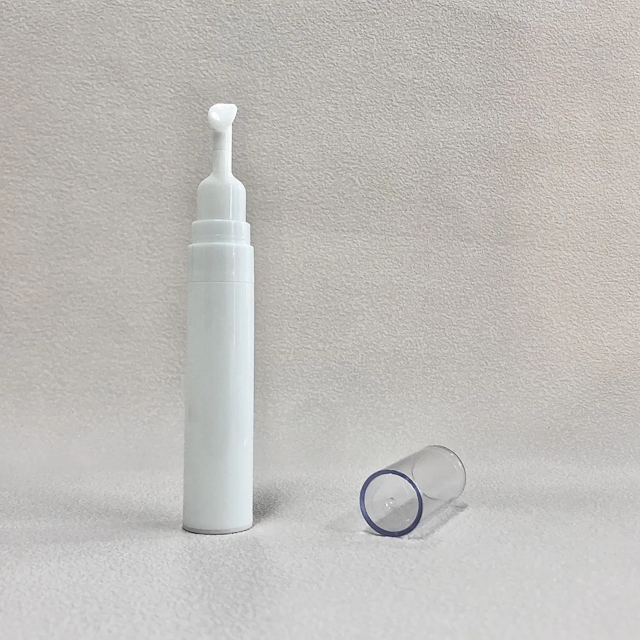 Luxury Compact Leak Proof Eye Cream Refillable Vacuum Pump Travel Skincare Plastic Airless Bottle