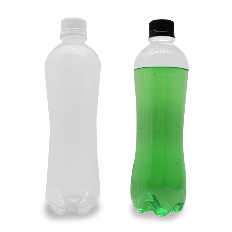 Eco Friendly 500ml Pet Round Plastic Carbonated Beverage Bottle for Soft Drinks