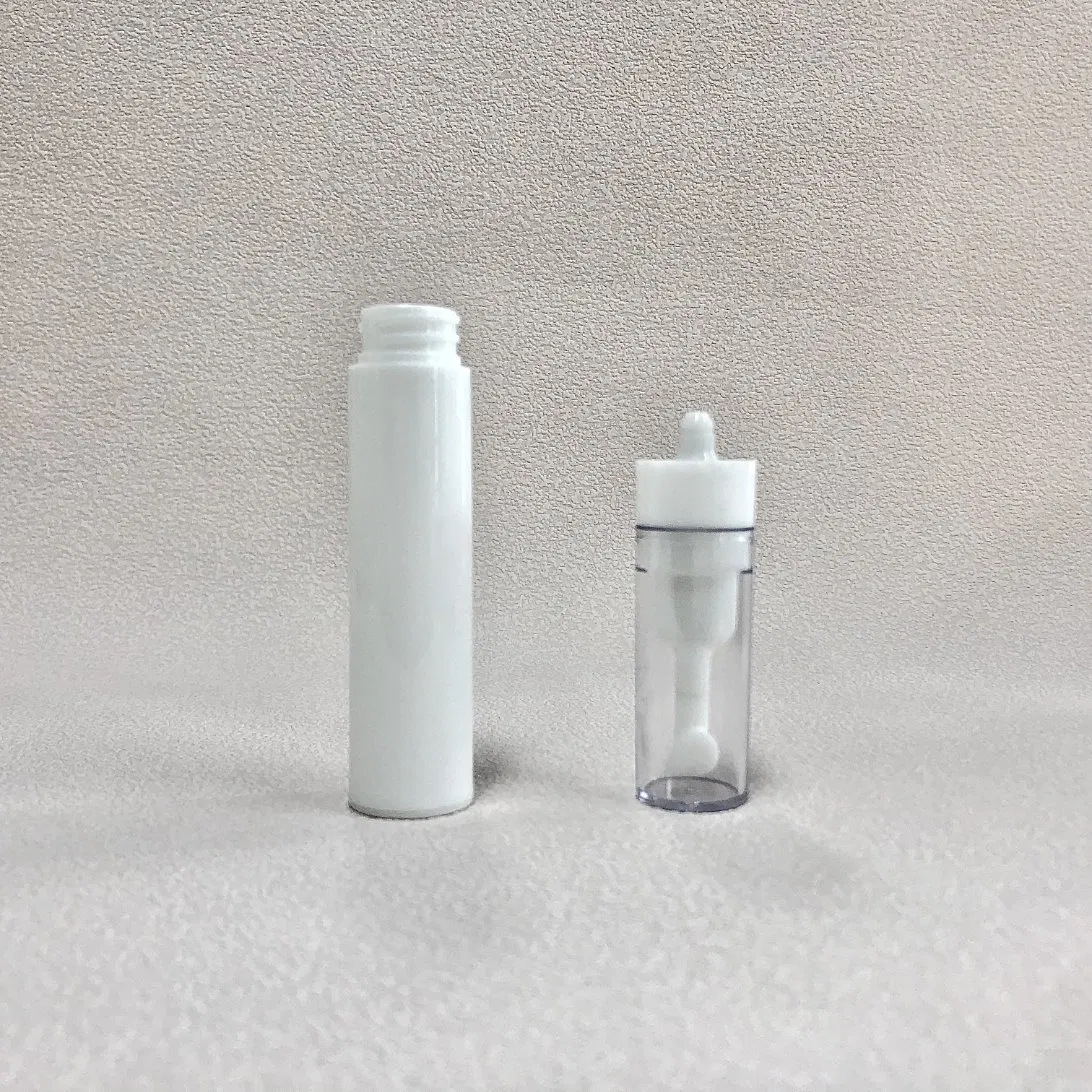 Luxury Compact Leak Proof Eye Cream Refillable Vacuum Pump Travel Skincare Plastic Airless Bottle
