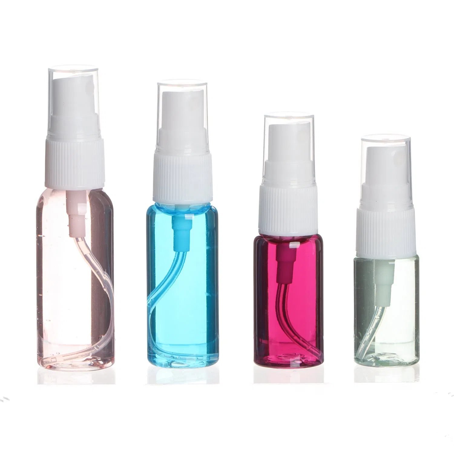 8PCS Transparent Cosmetic Container Skin Care Empty Plastic Travel Size Bottle Set with Spray Bottles