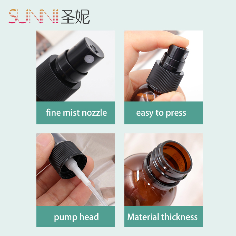30ml 60ml Travel Size Plastic Fine Mist Spray Bottles