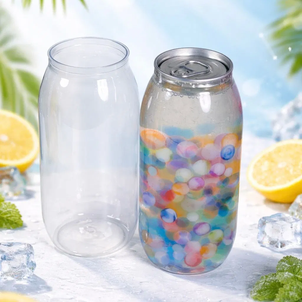 Food-Grade Custom Printed Pet Bottles for Summer Juice and Carbonated Drinks