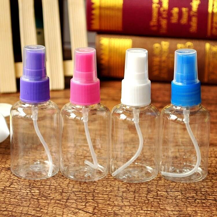 Hot Sale Portable Plastic Bottles Small Refillable Containers Aerosol Cosmetic Spray Bottle