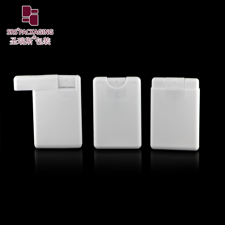 Transparent Fine Mist Spray Pump Refill Essential Oil Perfume Atomizer PETG Clear Lotion Cosmetic Packaging 45ml Plastic Hand Sanitizer Sprayer Bottle