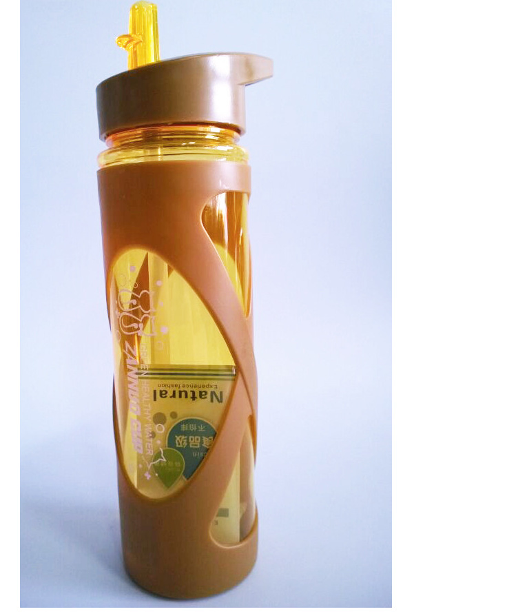 Custom Durable Food Grade Leakproof Portable Gym Sports Fitness Plastic Water Bottle