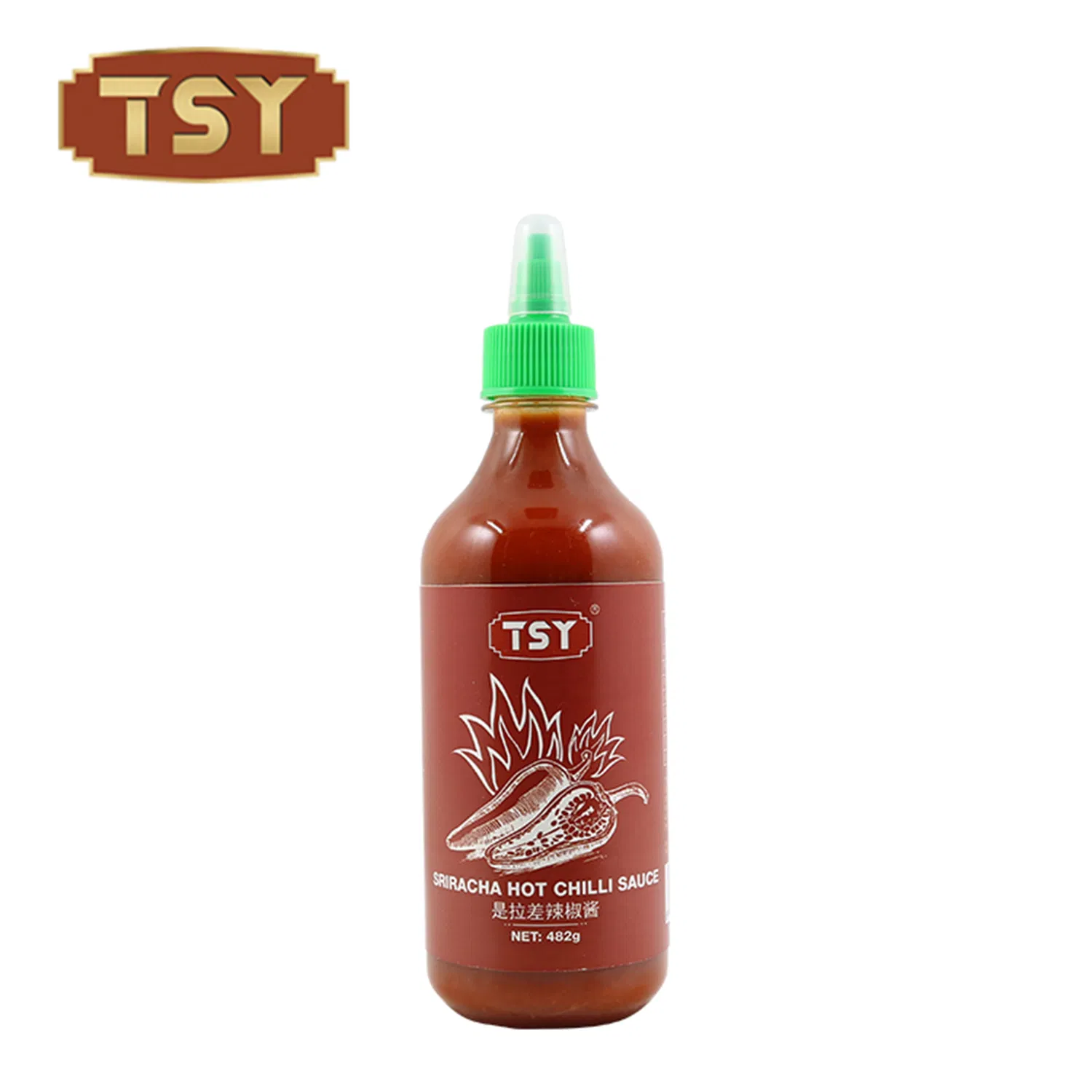 Plastic Bottle Salsa Sriracha EL Gallo Thai Sriracha Hot Chili Sauce Manufacturer