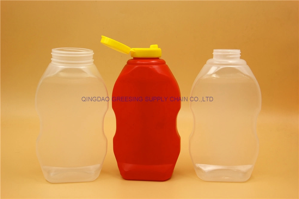 500ml High Barrier Plastic PP Squeeze Sauce Bottle EVOH Bottle