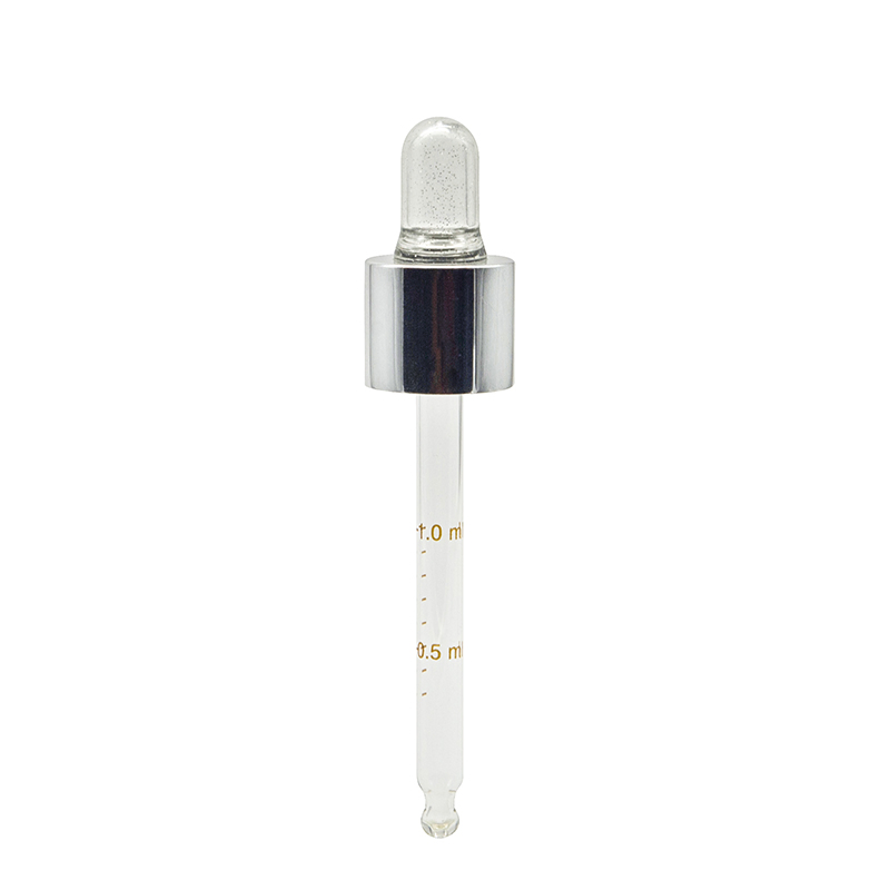 Dropper 18/410 Plastic Dropper for Pharmaceutical Amber Essential Oil Glass Bottle