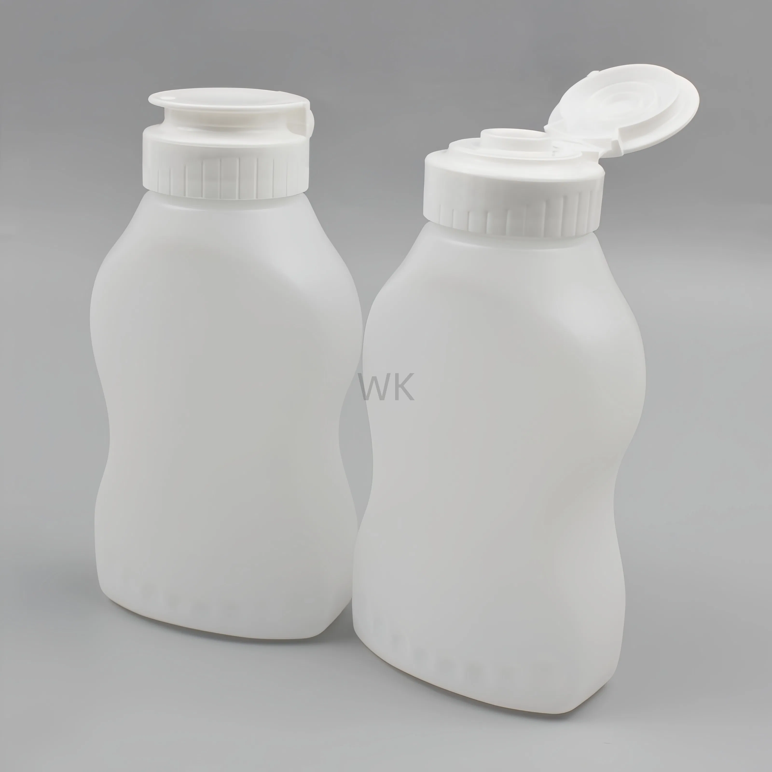 HDPE Sauce Bottle Plastic Squeeze Bottle for Ketchup