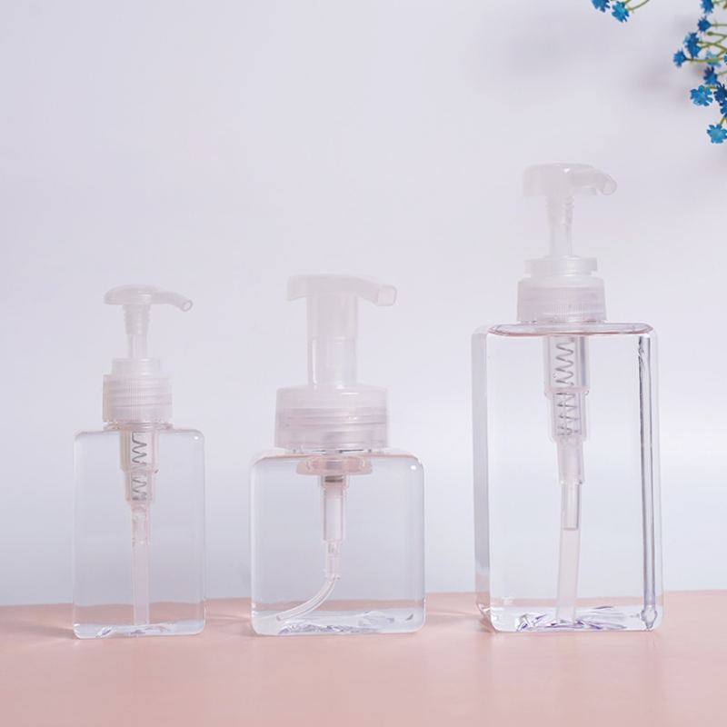 100ml 250ml Plastic Colored Custom Empty Shampoo PETG Cosmetic Lotion Pump Bottle