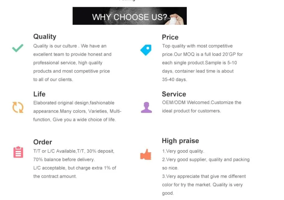 Pocket Hand Sanitizer Bottle Specification