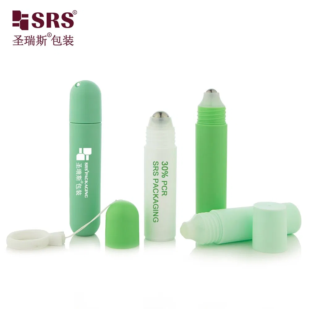 50ml 60ml 90ml Plastic CRC Child Resistant Screw Cap deodorant Roll On Tamper Evident Cap Essential Oil Perfume Glass Frangance Cosmetic Dropper Roller Bottle