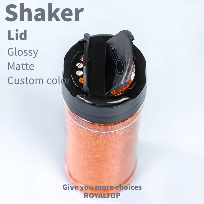 Wholesale Packaging Container 3oz 5oz 7oz 8oz Spice Jar Plastic Seasoning Bottle with Shaker Lid