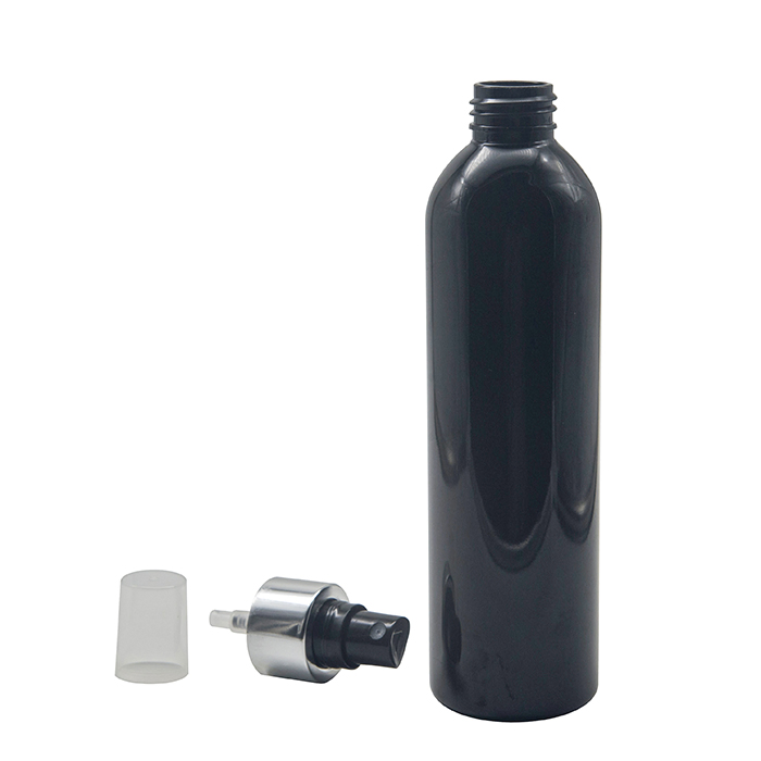 Hot Sale 100 120 150 200 Ml Spray Bottle Transparent Round Shoulder Pet Recyclable Plastic Bottle Cosmetic Dispensing Alcohol Small Spray Empty Bottle