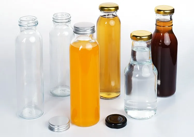 Glass Beverage Bottle