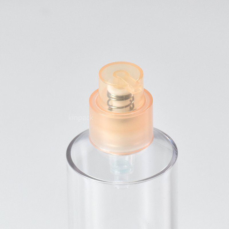 Crimp 15ml 30ml 50ml Skincare Essential Oil Serum Container Plastic Airless Cosmetic Cream Lotion Pump Bottle by Kinpack