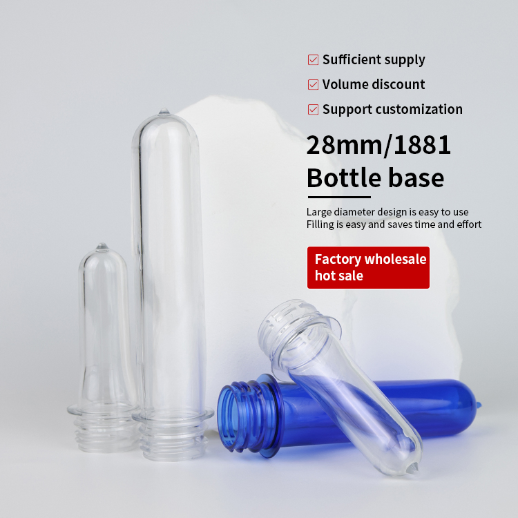 Factory Wholesale Spot Pet Bottle Preform Pco Standard 28 1881 Carbonated Beverage Plastic Bottle Pet Bottle Embryo
