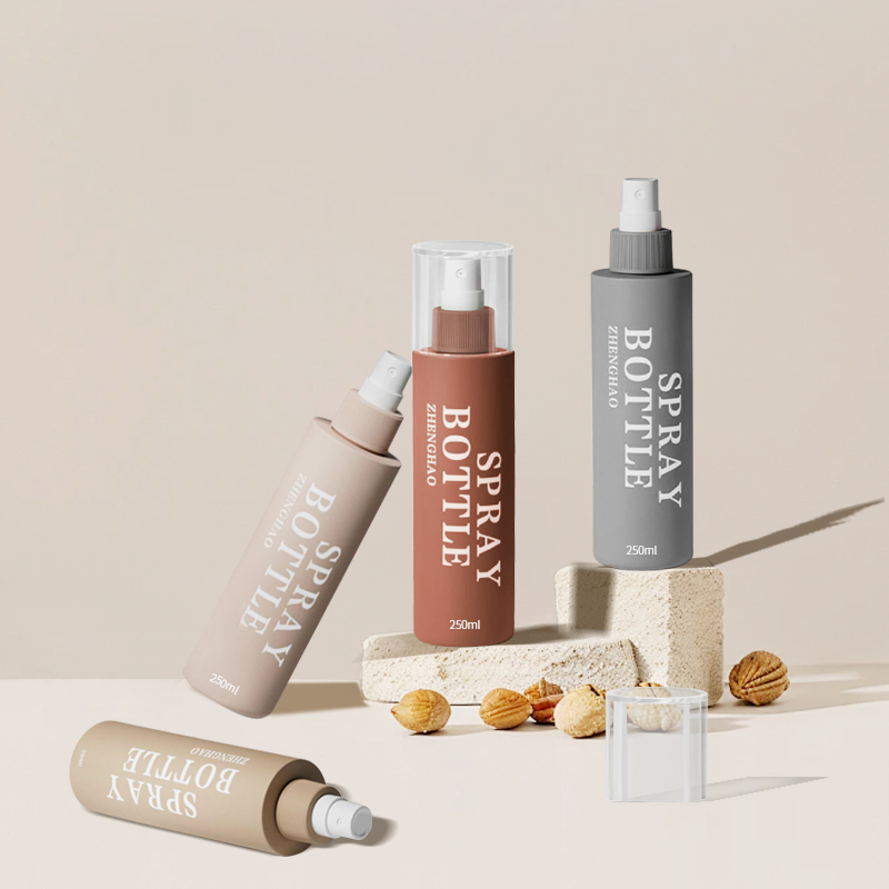 Custom HDPE 8oz Cosmetic Packaging Skin Care Fine Face Care Body Plastic Mist Spray Toner Bottle