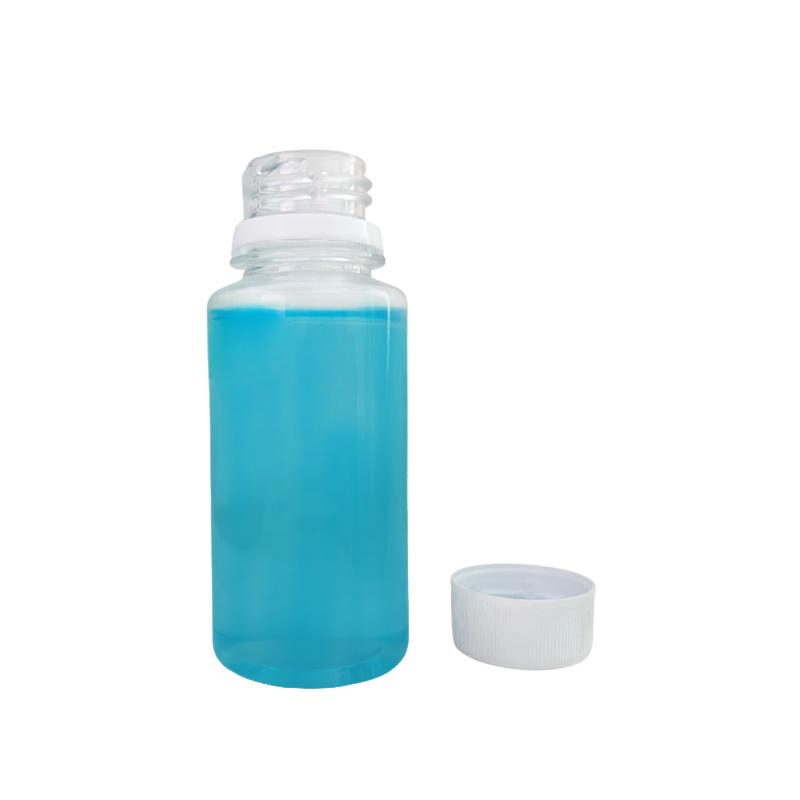 Disposable Transparent Plastic Bottle Juice Bottle Takeaway Pet Bottle with Lid