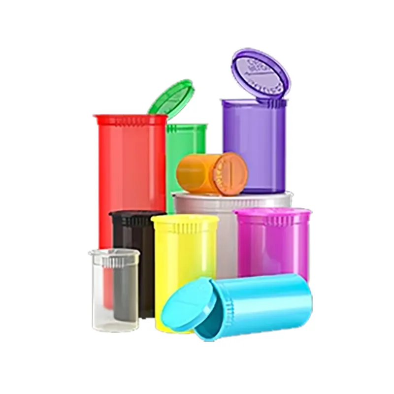 Child Resistant Plastic Tube