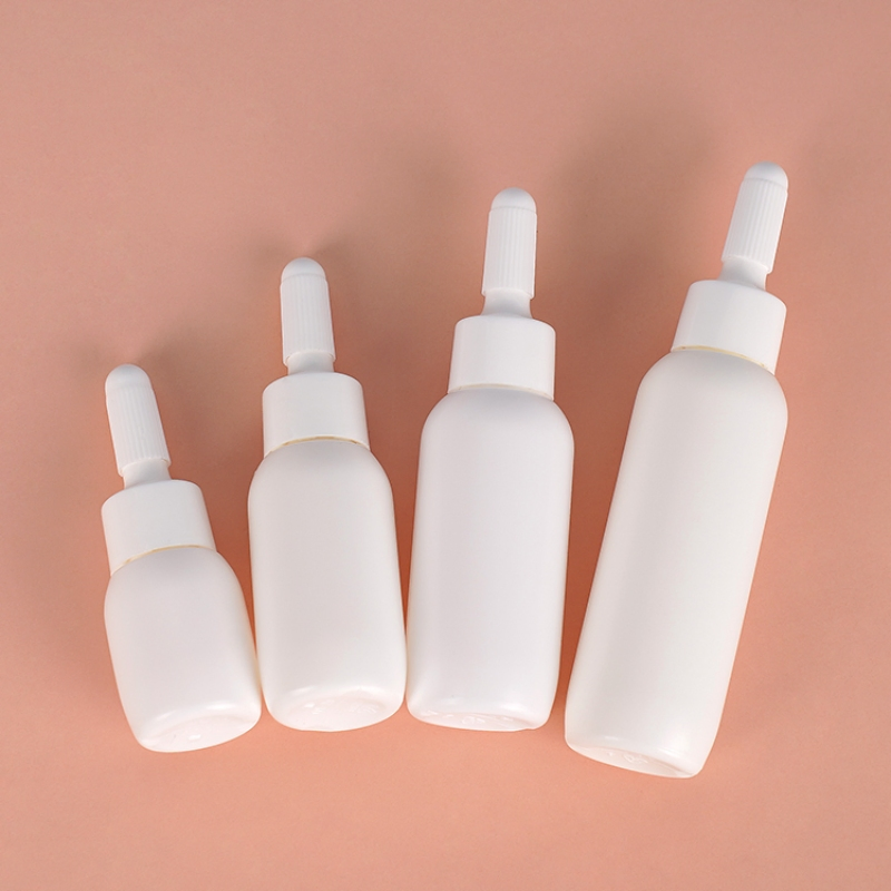 10ml 15ml Small Plastic Vial PE Squeeze Dropper Serum Sample Nozzle Bottle