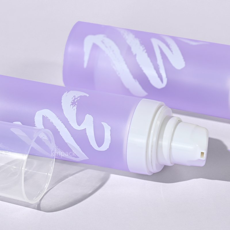 30ml Factory Cosmetic All Plastic Eco Friendly Mono Airless Bottle PP Airless Bottles Without Metal