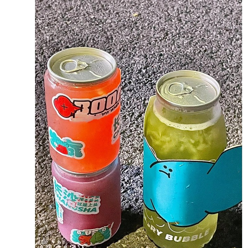 Juice Bottle Clear Pet Canette En Plastique for Soda Latas De Plastico