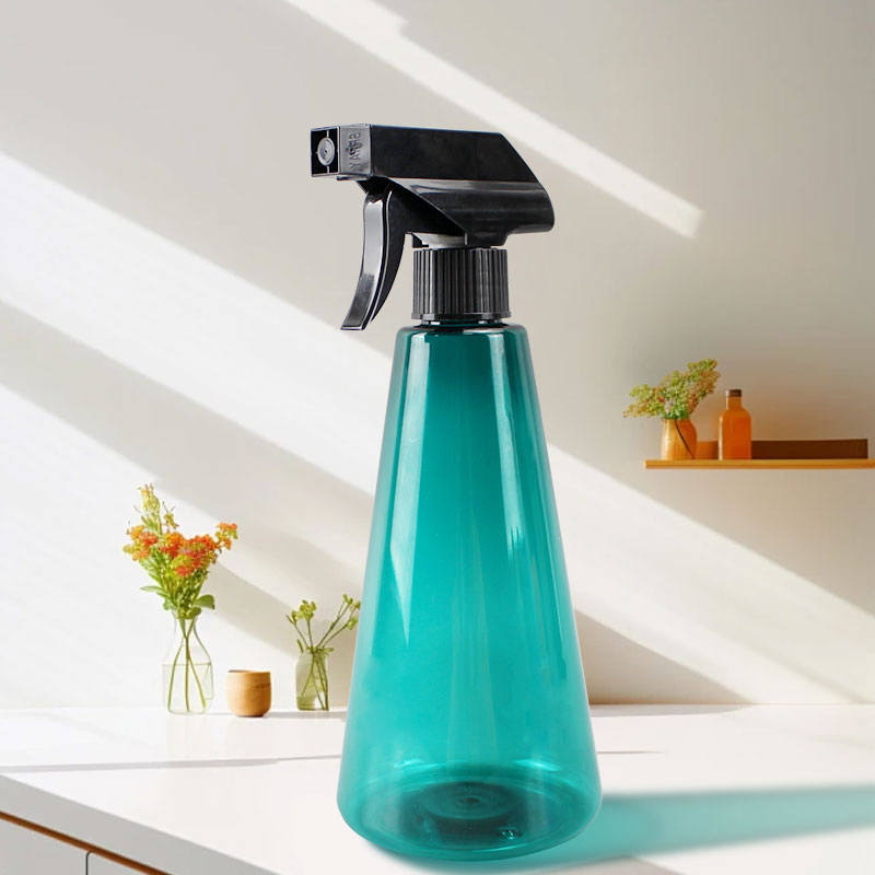 OEM Empty 500ml Pet Refill Liquid PCR Pet Plastic Shampoo Hair Care Room Clear Trigger Mist Spray Bottle