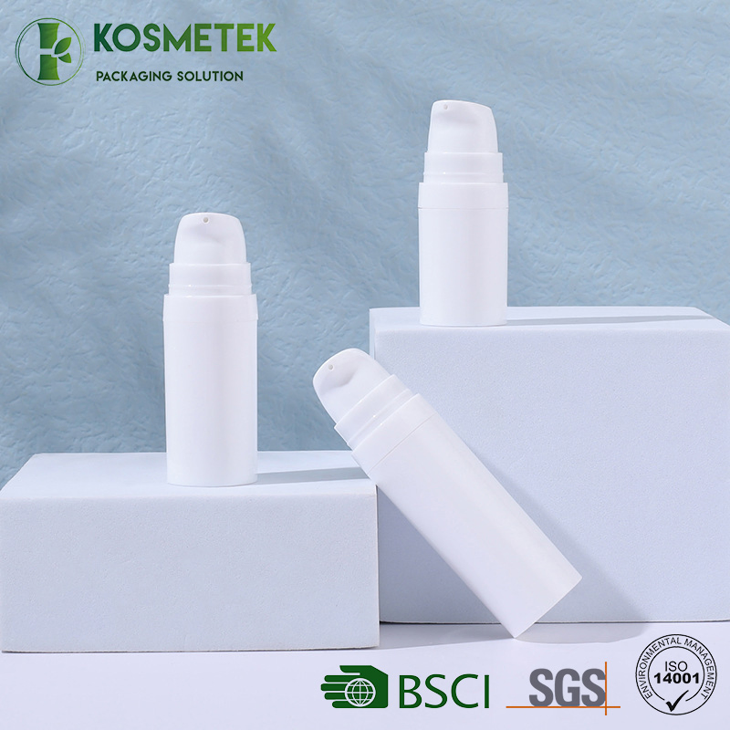 Skincare Packaging 30ml 50ml 80ml PP Plastic Mist Cream Body Soap Airless Spray Cosmetic Bottle