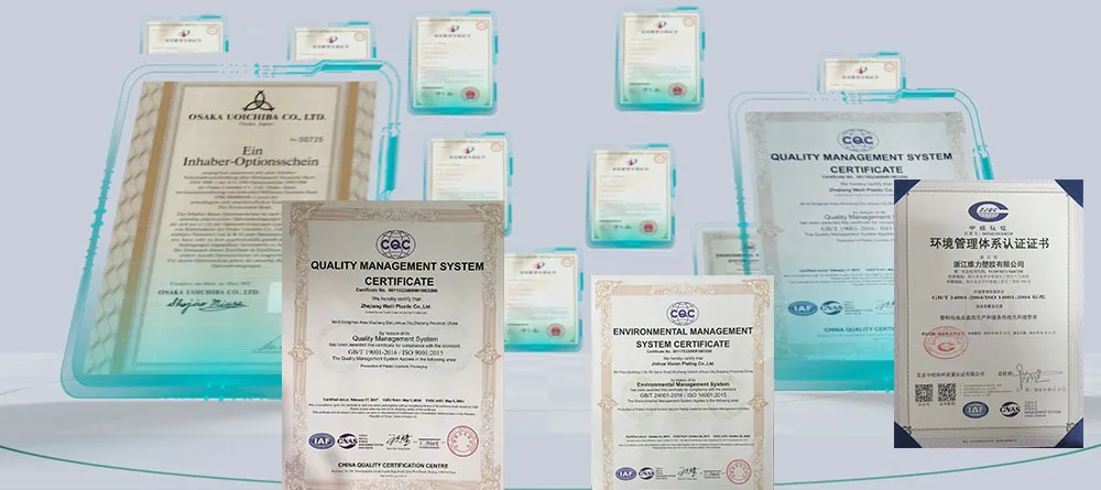 Certificates