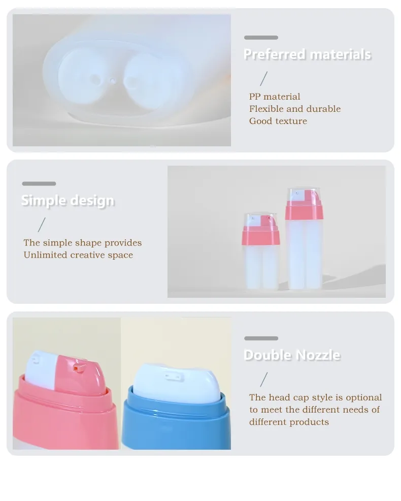 Dual Chamber Airless Bottle 7