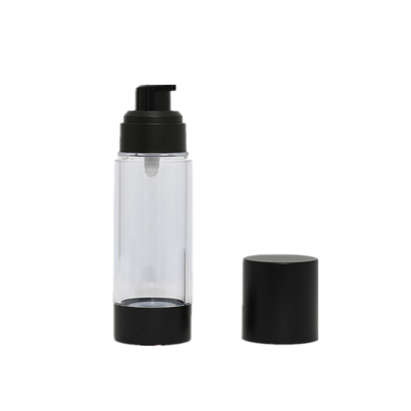 15ml 30ml 50ml Plastic Clear Airless Pump Cosmetic Bottle for Cosmetic Packaging