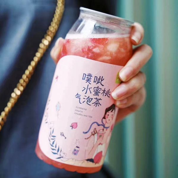 Commercial Custom Disposable Fruit Juice Drink Pet Plastic Bottle Can