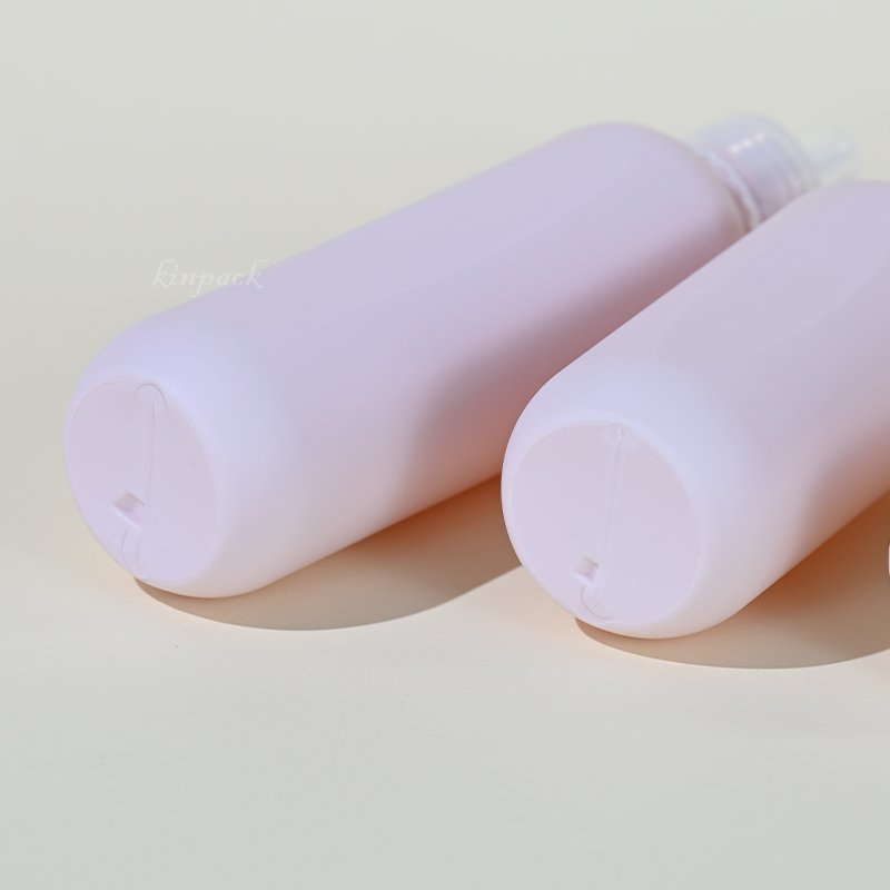 Kinpack Wholesale Squeeze 60ml 80ml 100ml 120ml Dispensing Storage Plastic PE Bottle with Plastic Cap