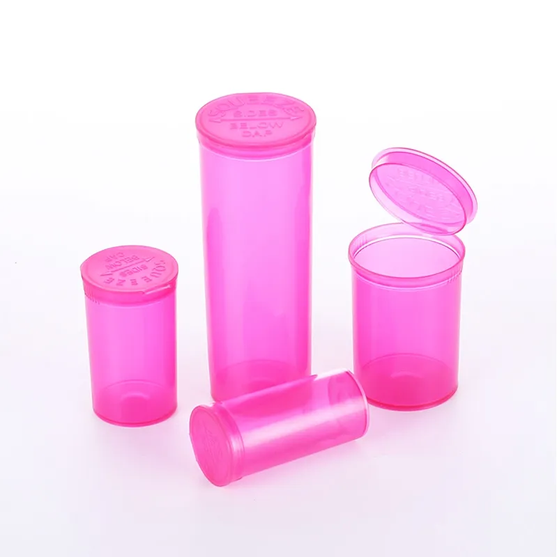 Pop Top Pill Bottle Detail 1