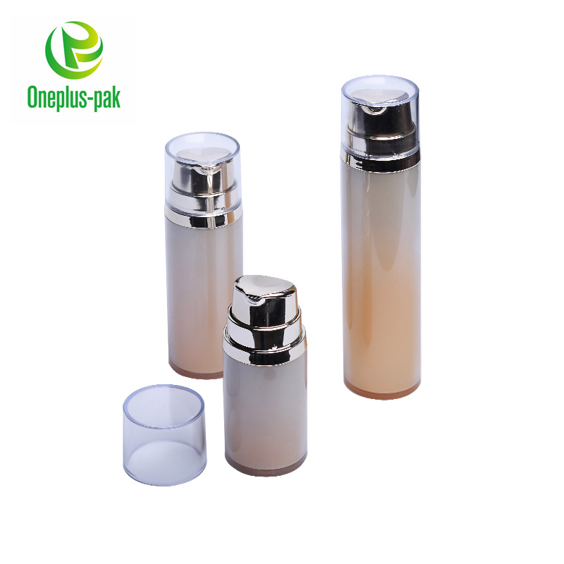 Travel-Size Plastic PETG Airless Bottles for on-The-Go Eye Cream