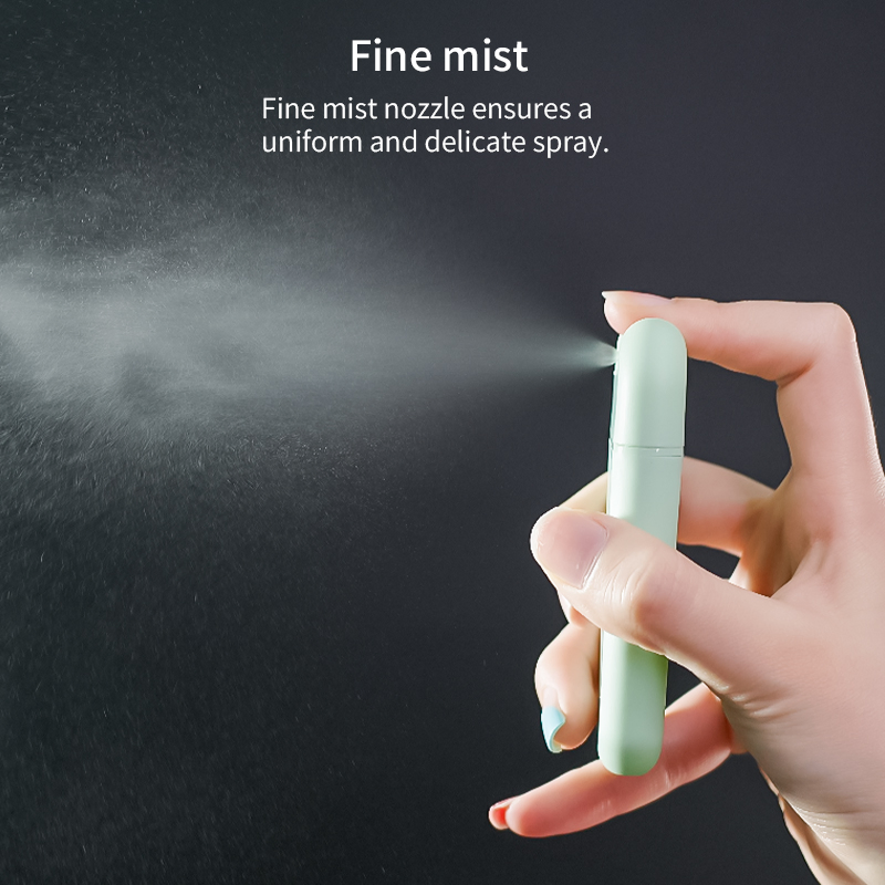 Free Sample 20/30ml Plastic U Shape Credit Card Empty Perfume Spray Bottles