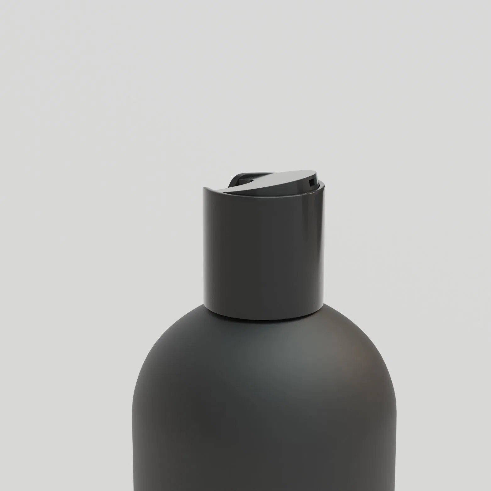 Custom 16oz 500ml 1000ml Boston Round HDPE Shower Gel Shampoo Body Care Cream Cosmetic Container Plastic Bottle Packaging