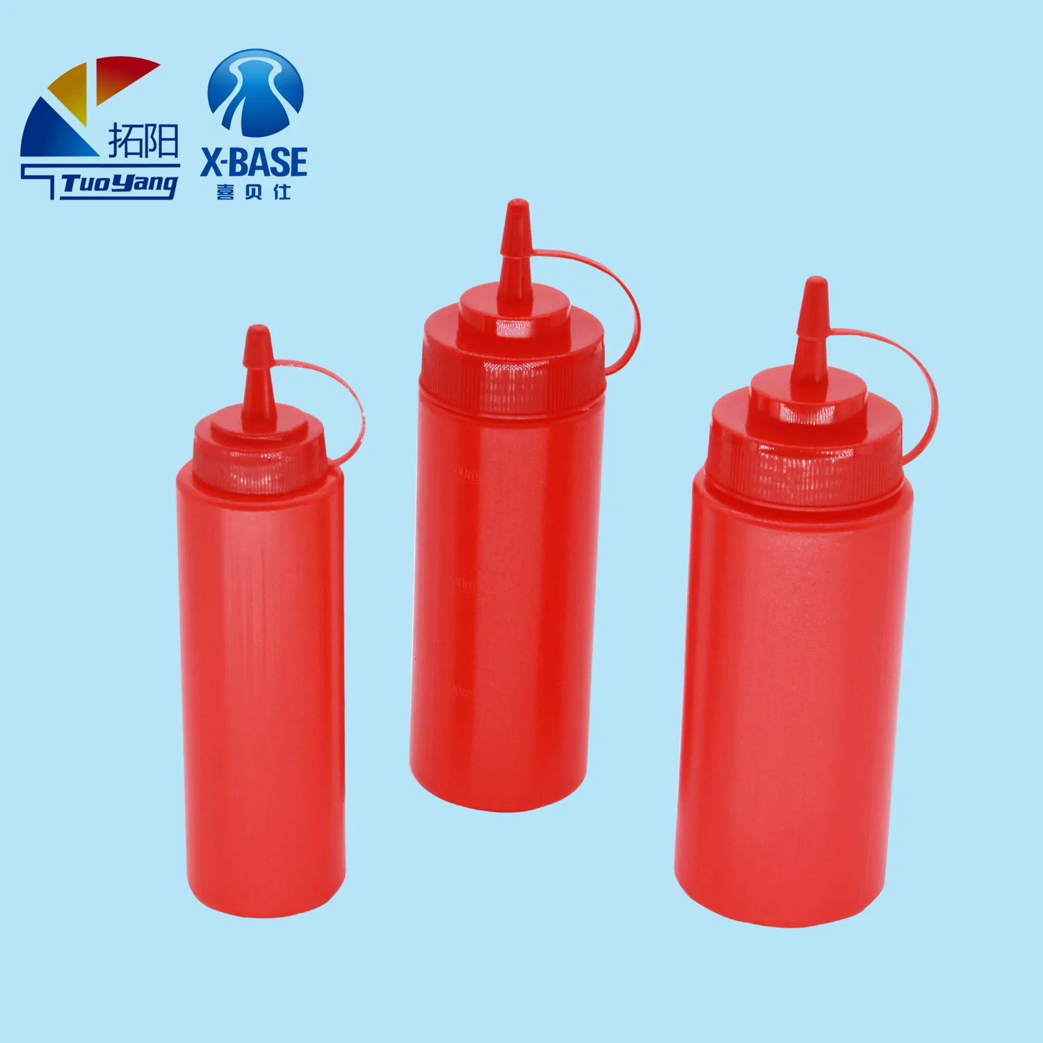 Wholesale Chili Sauce Ketchup Squeeze Pot Plastic Salad Squeeze Bottle Salad Bottle