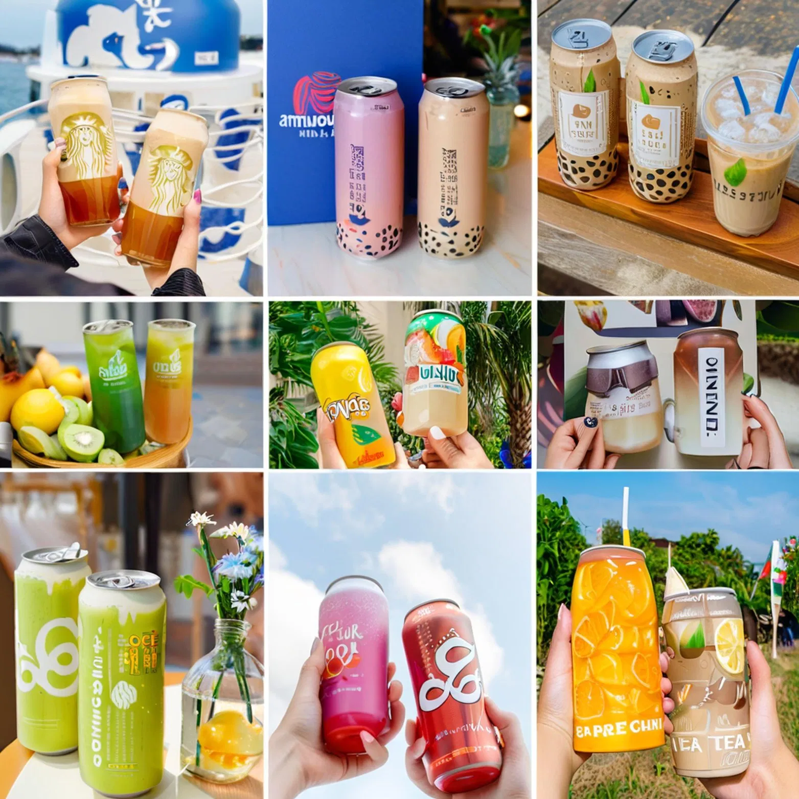 Pet Plastic Cans Product