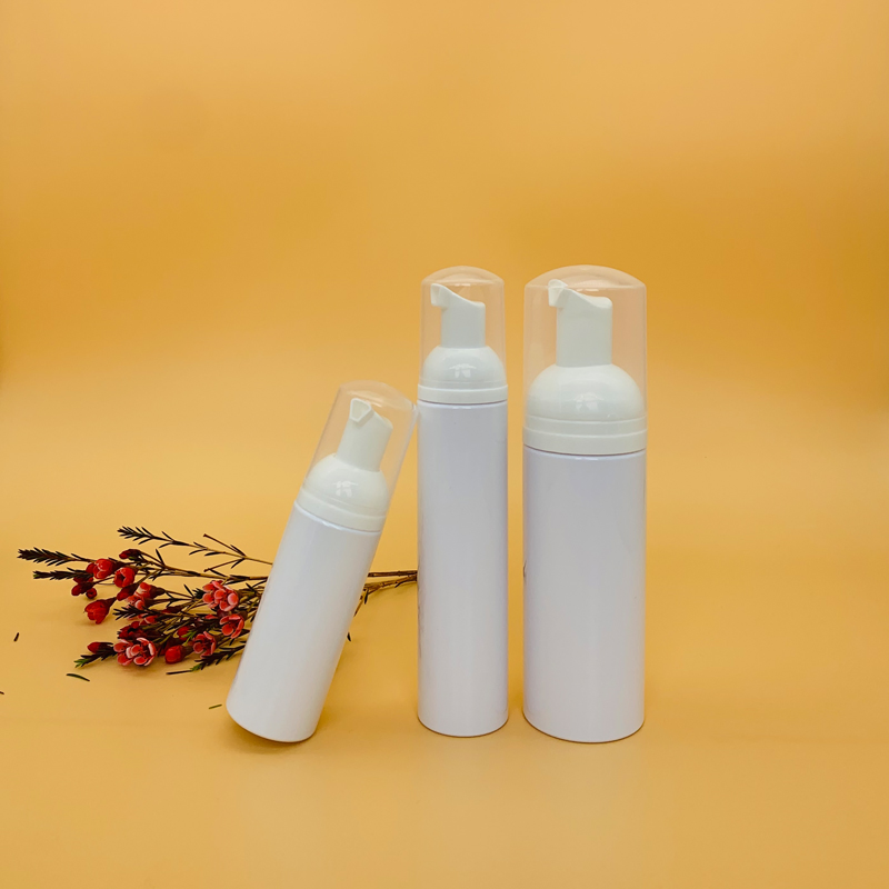 High Quality Customized Lotion Bottle Round Cosmetic Pet Foam Pump Bottle