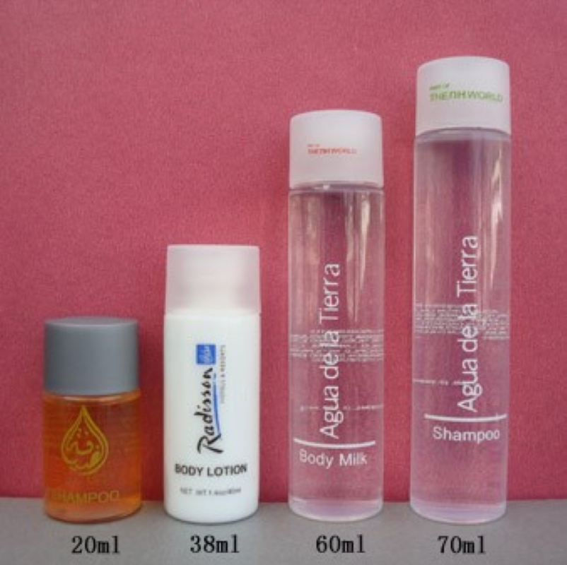 Luxury Hotel Shampoo in Pet Bottle for Guest Room Using