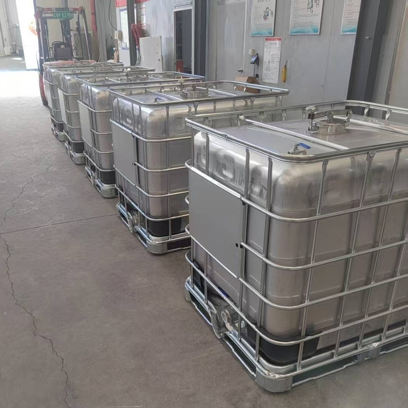 Sturdy 1000L Reliable IBC Container Tank for Secure Liquid Storage