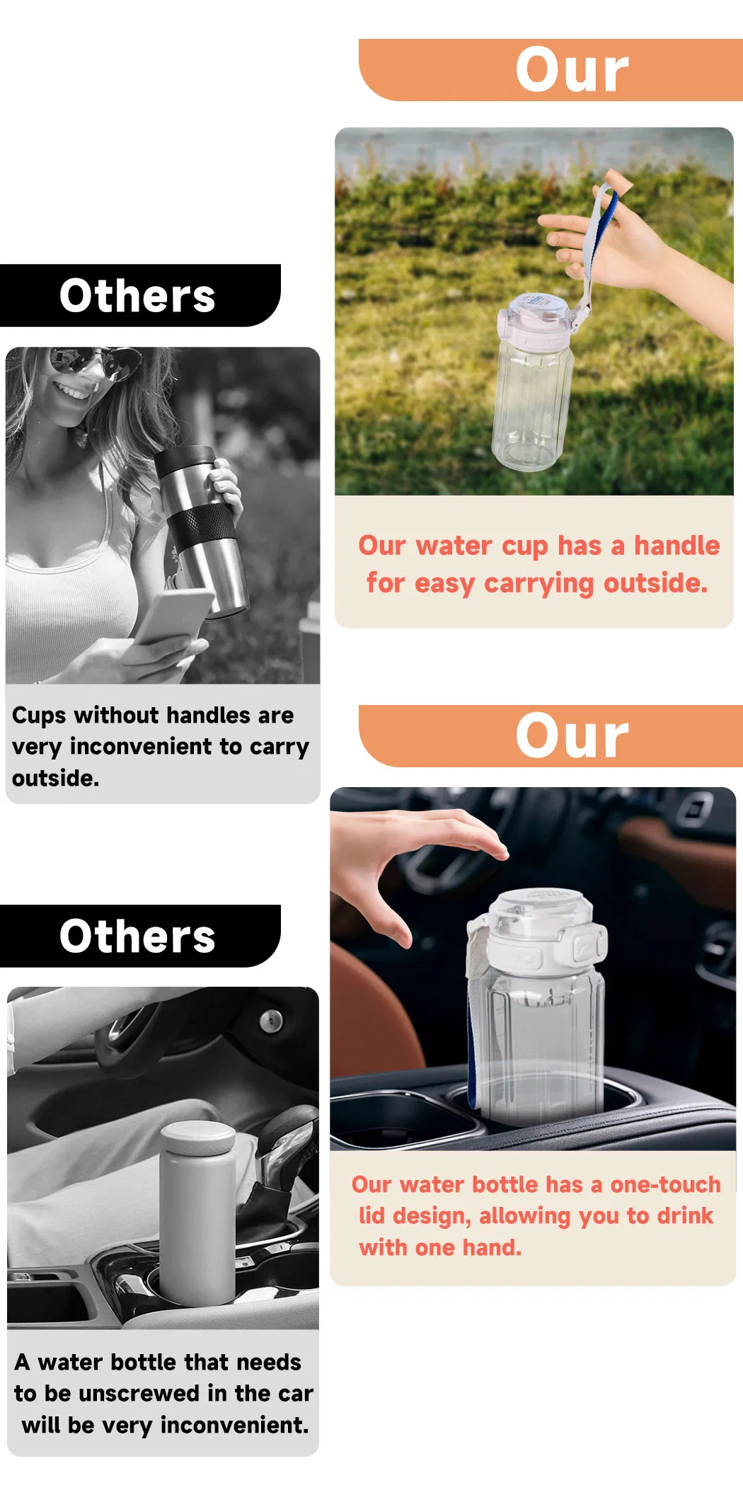 Plastic Water Bottle View 4