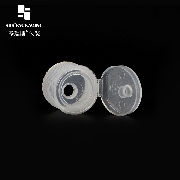 Cosmetic Packaging Bottle Accessories Flip Top Cap for Plastic Bottles