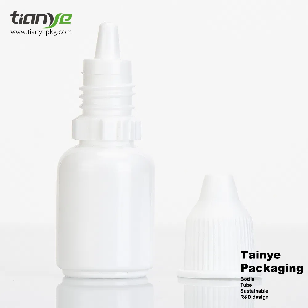 Hot 10 Ml Eye Drops Oil PE Plastic Squeezable Dropper Bottle