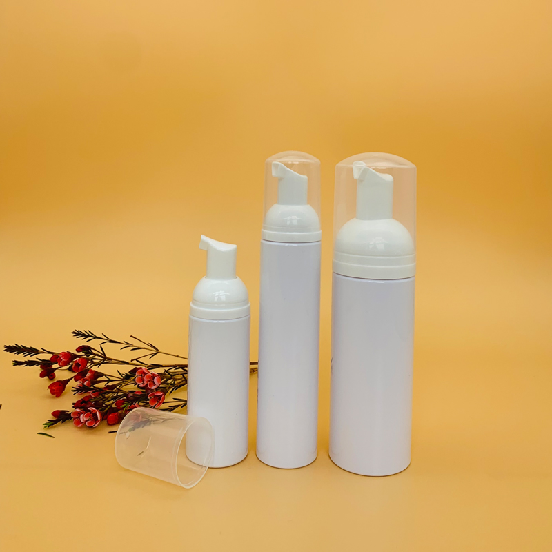 High Quality Customized Lotion Bottle Round Cosmetic Pet Foam Pump Bottle